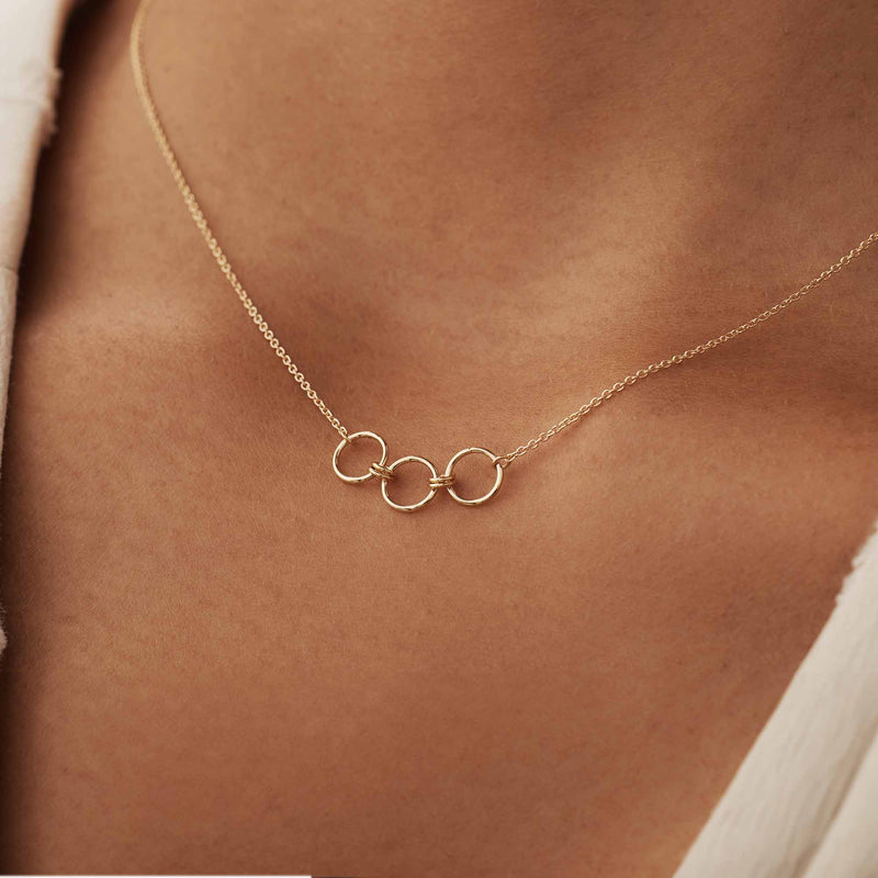Isabel Bernard 14 Karaat Gouden Belleville Anna Ketting IB340047 (Lengte 40.00-45.00 cm)-zoom-