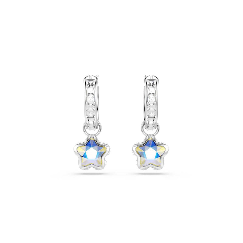 Swarovski Chroma Stars Zilverkleurige Oorbellen 5754172-zoom-