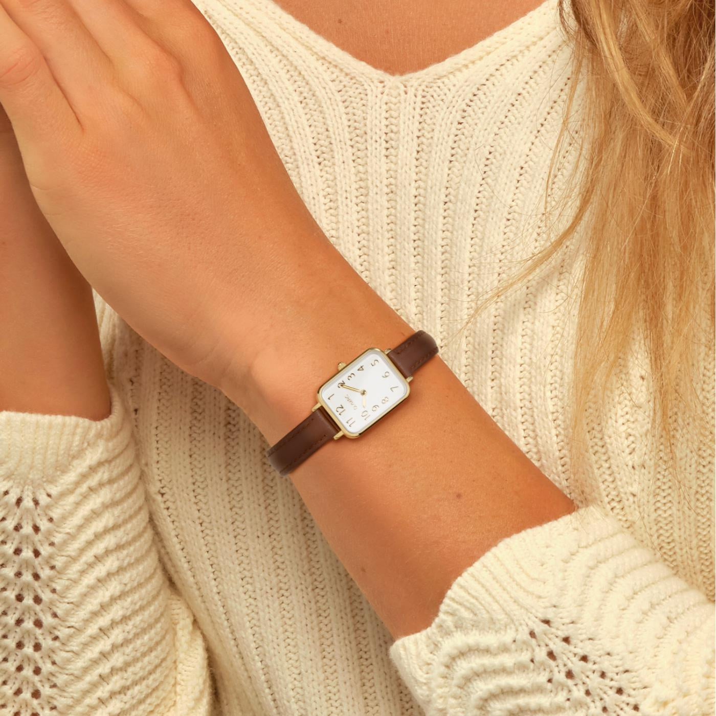 Olympic Tilly Brown Watch OL66DDL008