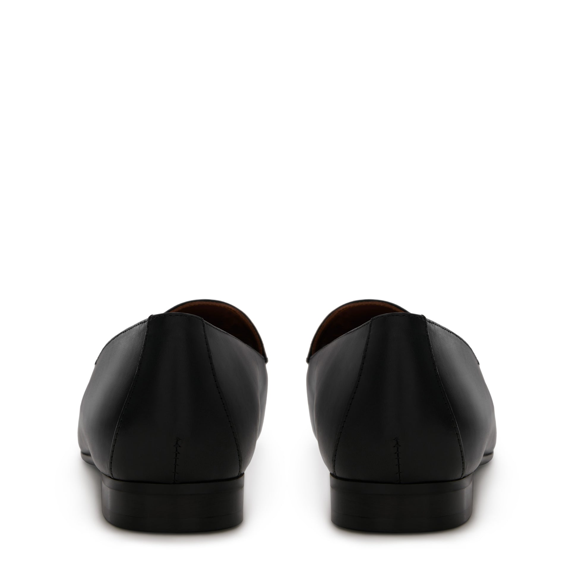 Isabel Bernard Vendôme Fleur Zwarte Leren Loafers Van Kalfsleer IB51000-01-36