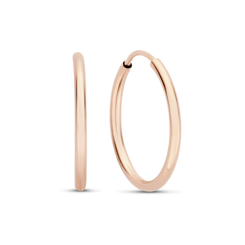 Isabel Bernard Cadeau d'Isabel 14 Karaat Rosé Gouden Oorbellen Set IB90077-zoom-