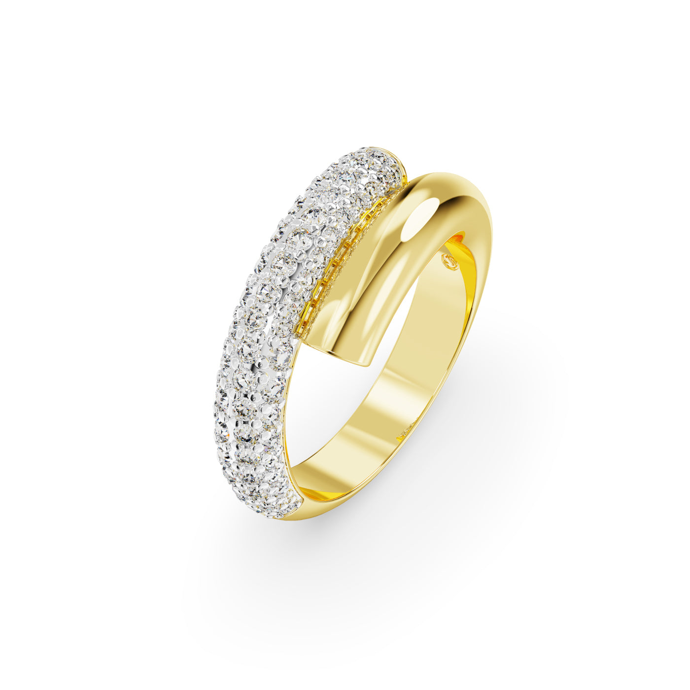 Swarovski Dextera Gold Ring 5668812