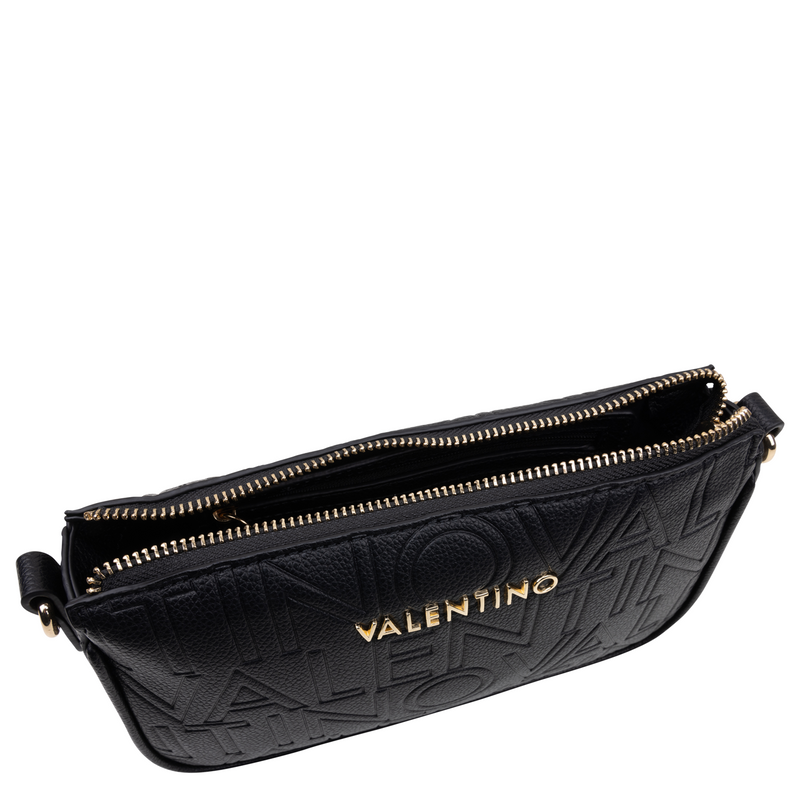 Valentino Bags Pansy Black Crossbody bag VBS8PG42NERO-zoom-