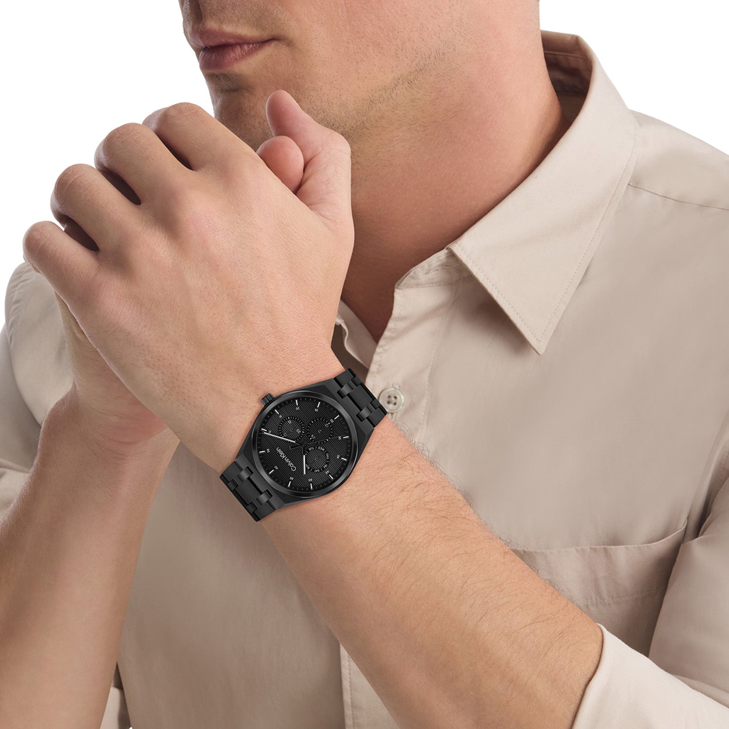 Calvin Klein Motion Zwart Heren Horloge 2002-CK25200522