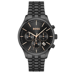 Hugo Boss AVERY Zwart Heren Horloge 2002-HB1514256