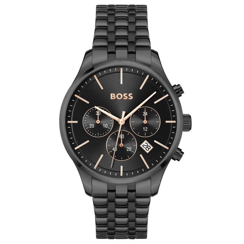 Hugo Boss AVERY Zwart Heren Horloge 2002-HB1514256-zoom-
