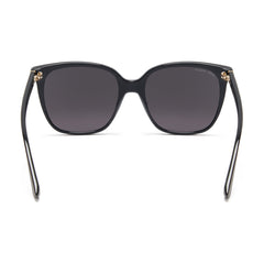 Isabel Bernard La Villette Raison Black Vierkante Sunglasses IB400007-01-01