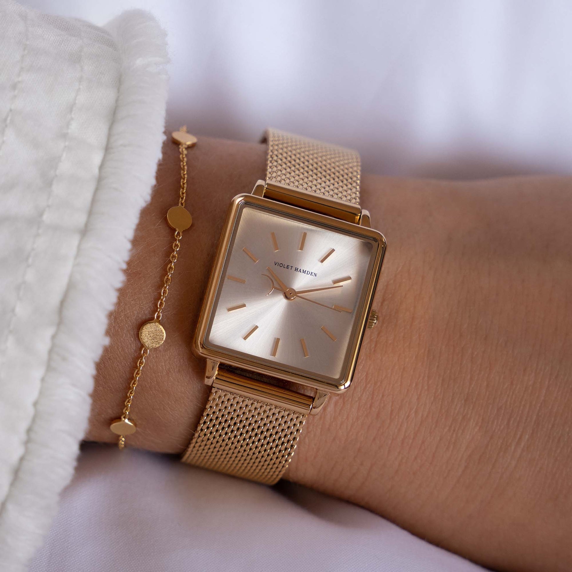 Violet Hamden Dawn Base Vierkant Women'sWatch VH09024