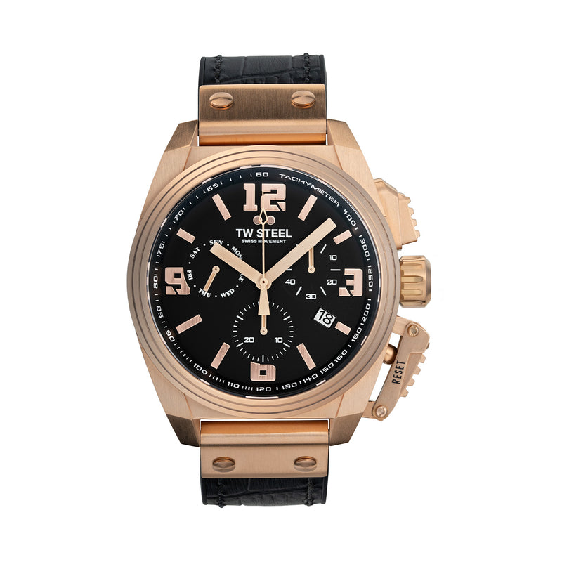 TW Steel Swiss Canteen Zwart Heren Horloge 2002-TW1115-zoom-