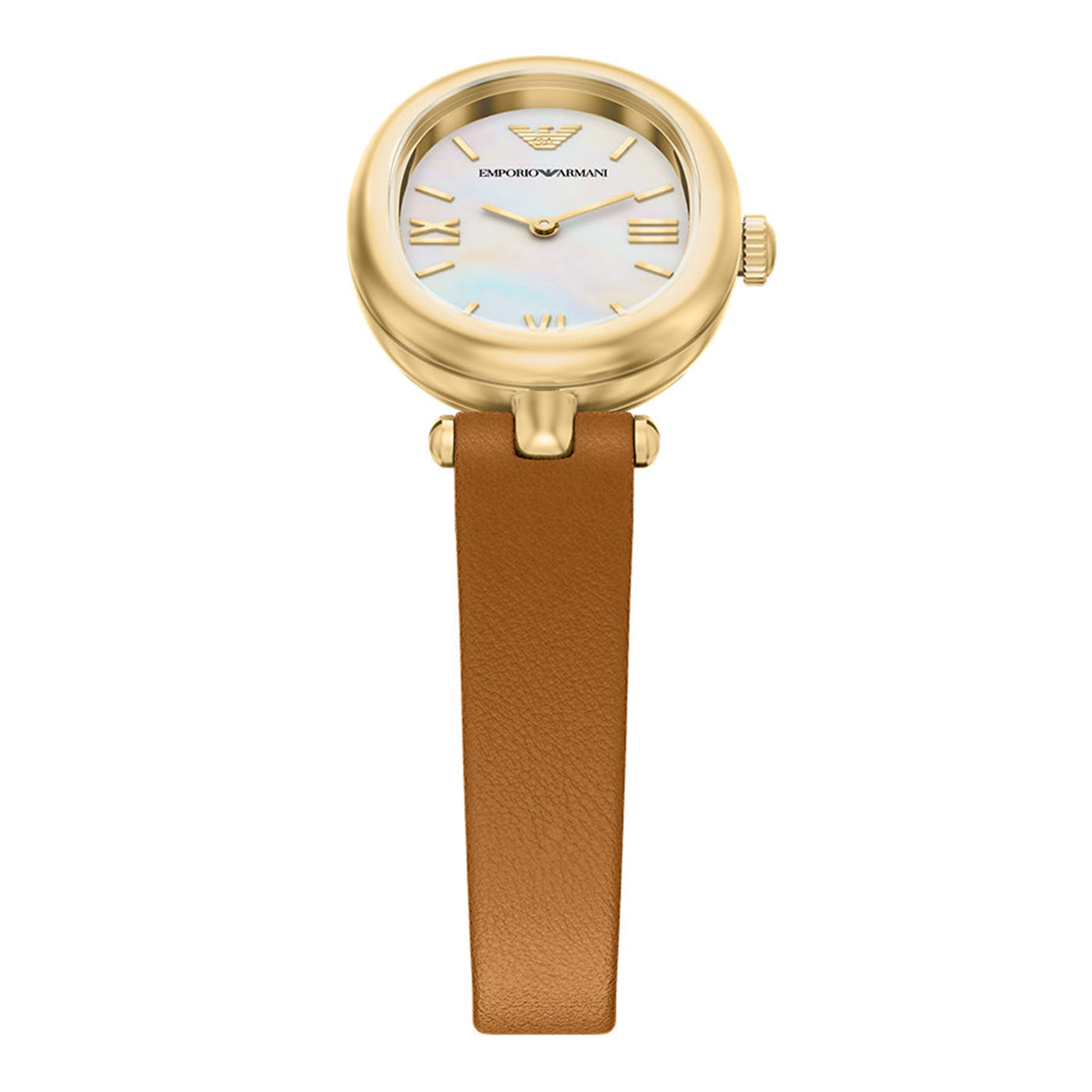 Emporio Armani Oval White Dial Watch AR11780