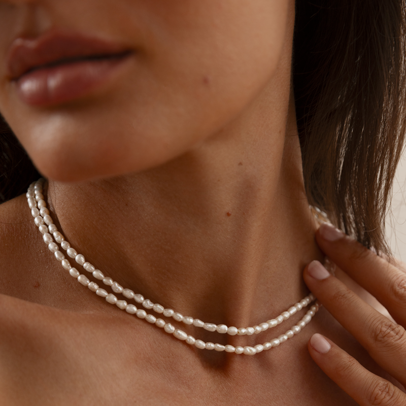 Mockberg Pearl Necklace MB1619-zoom-