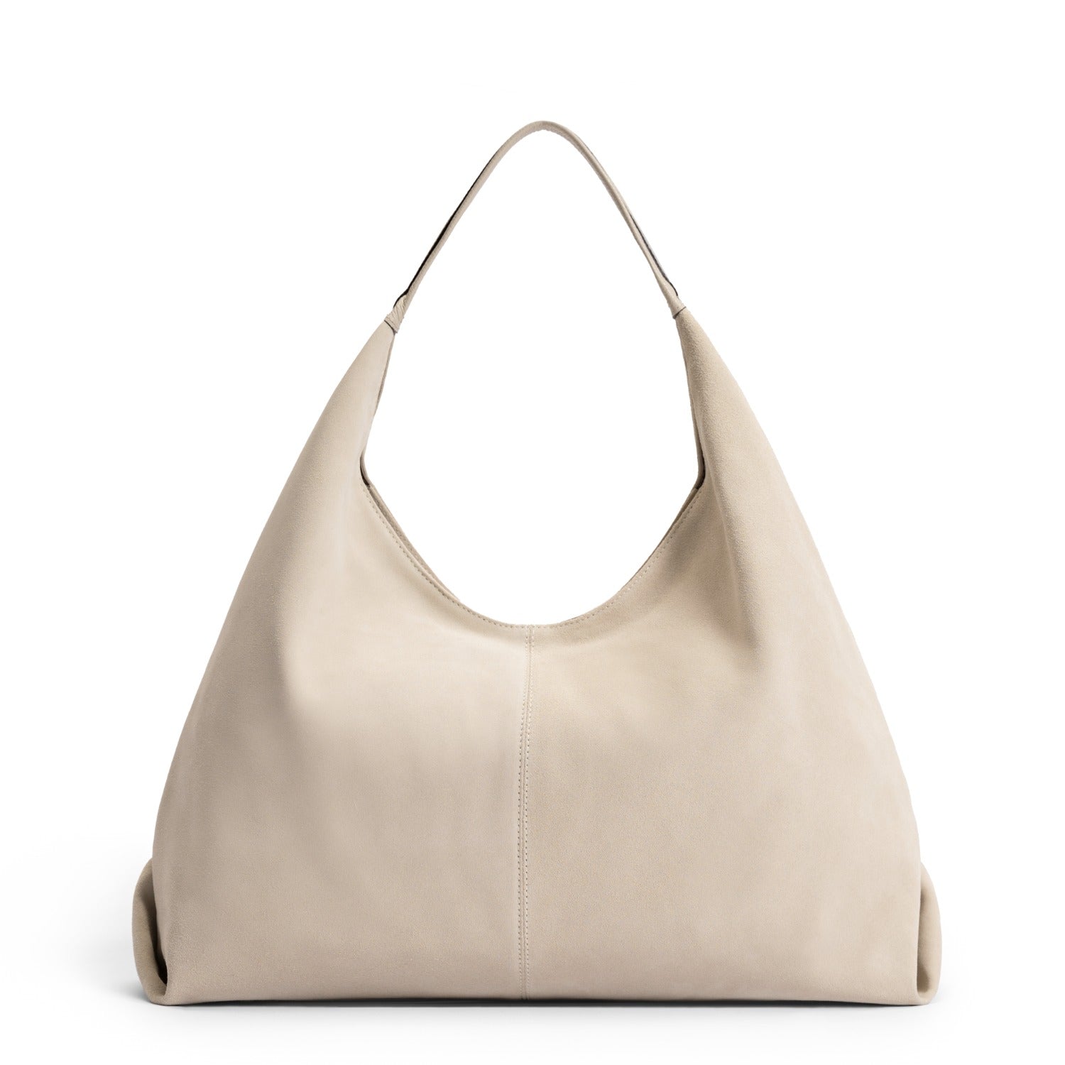 Isabel Bernard Honoré Grace cream suede shoulder bag IB25093-170