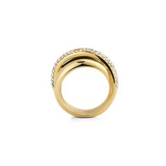 Mockberg Kenza Gold Plated Brume Ring MB1873