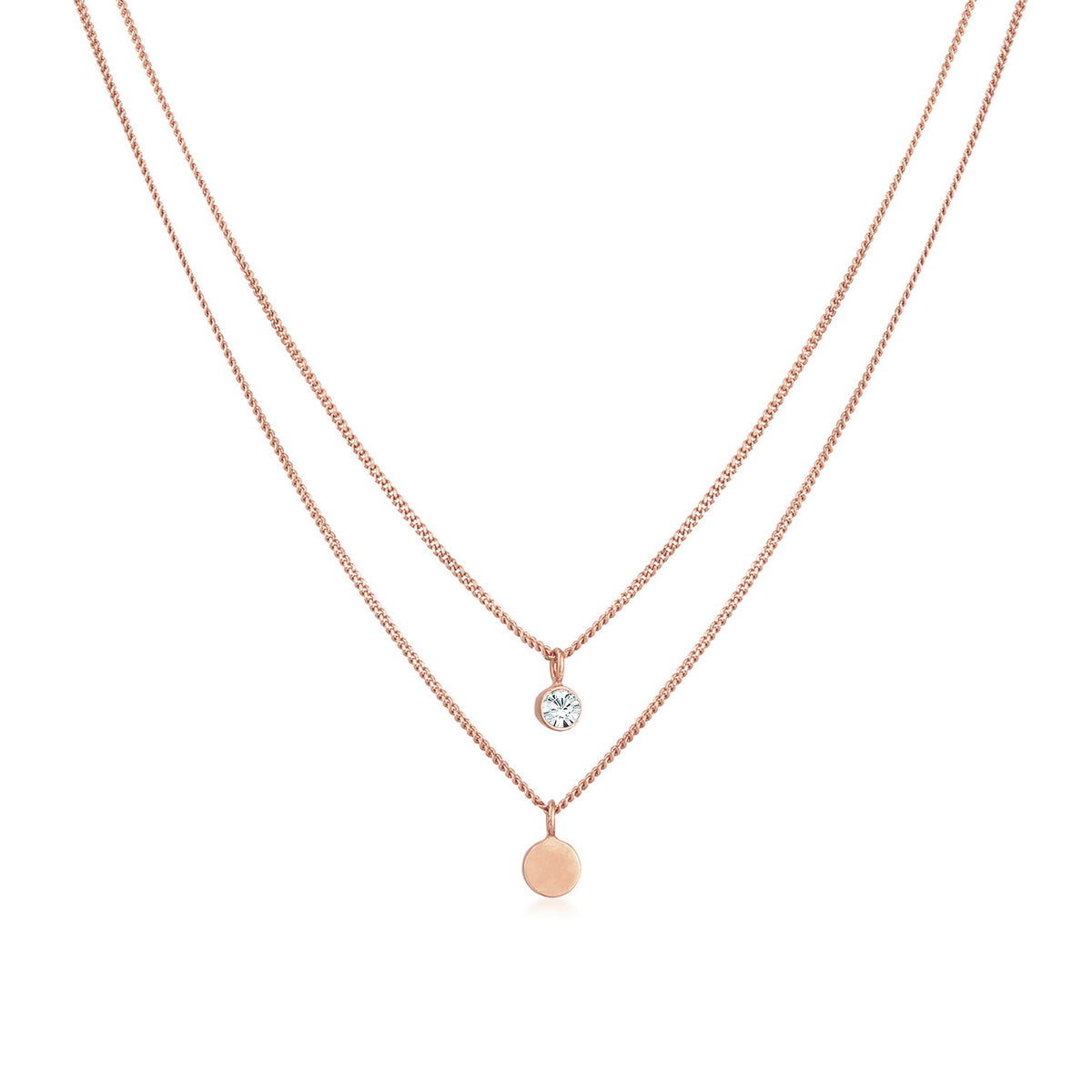 Elli 925 Sterling Silver Layered Gold plated 2004-BF-0008223-001