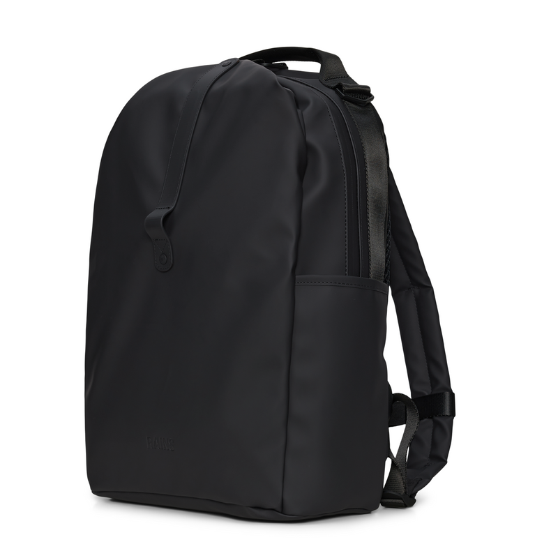 Rains Black Clip Front Backpack R14890-01-zoom-