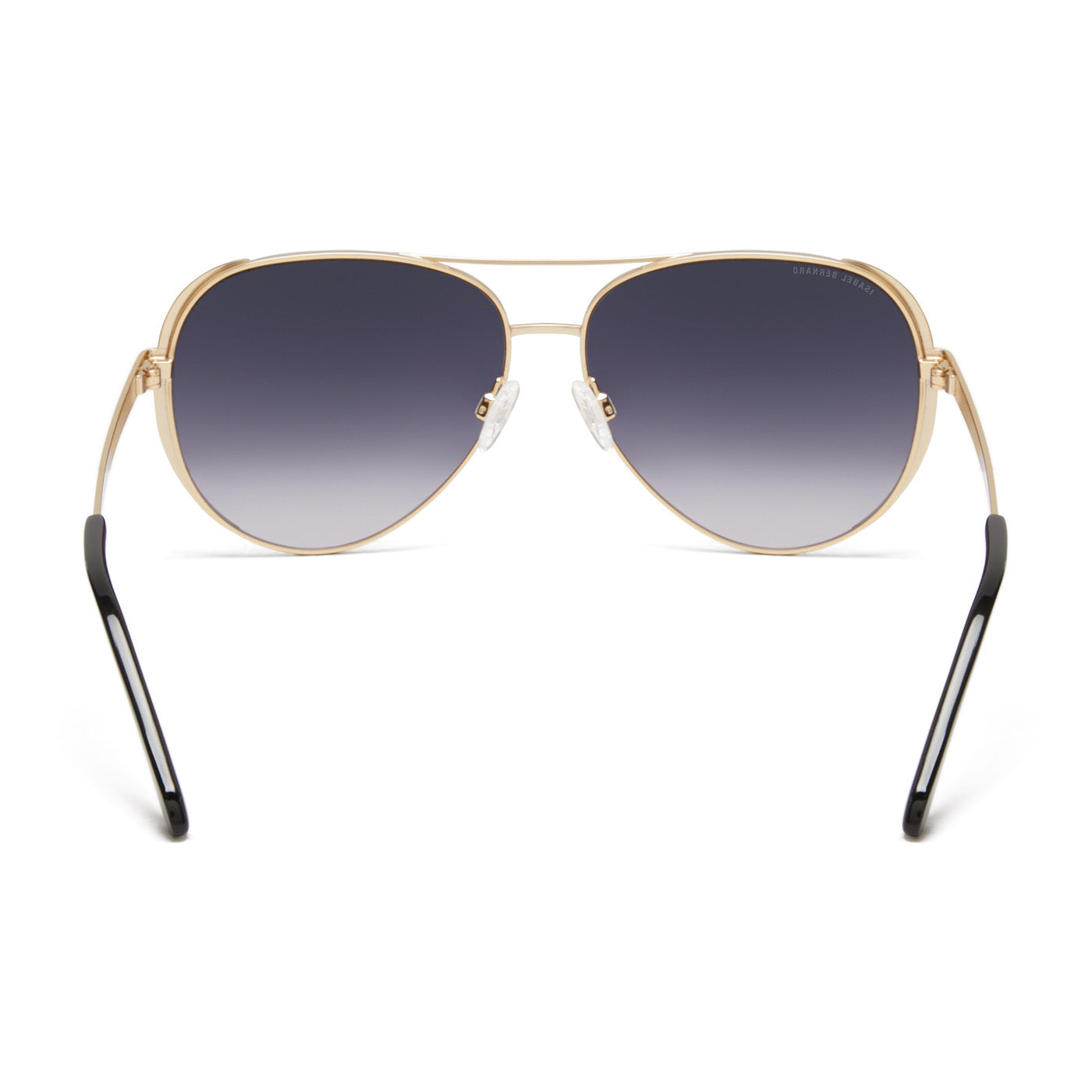 Isabel Bernard La Villette Ruby Gold-coloured Aviator Sunglasses IB400004-15-01