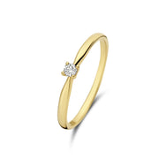 Isabel Bernard De la Paix Céline 14 karaat gouden ring | diamant 0.05 ct | IBD330001-48