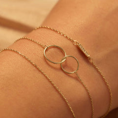 Beloro Jewels La Rinascente Assane 9 karat gold bracelet BO320044