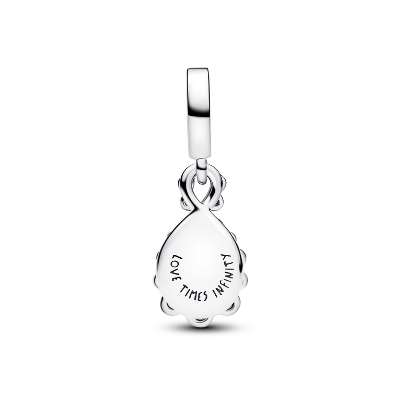 Pandora Moments 925 Sterling Silver Opalescent Infinity Double Dangle Charm 794251C01-zoom-