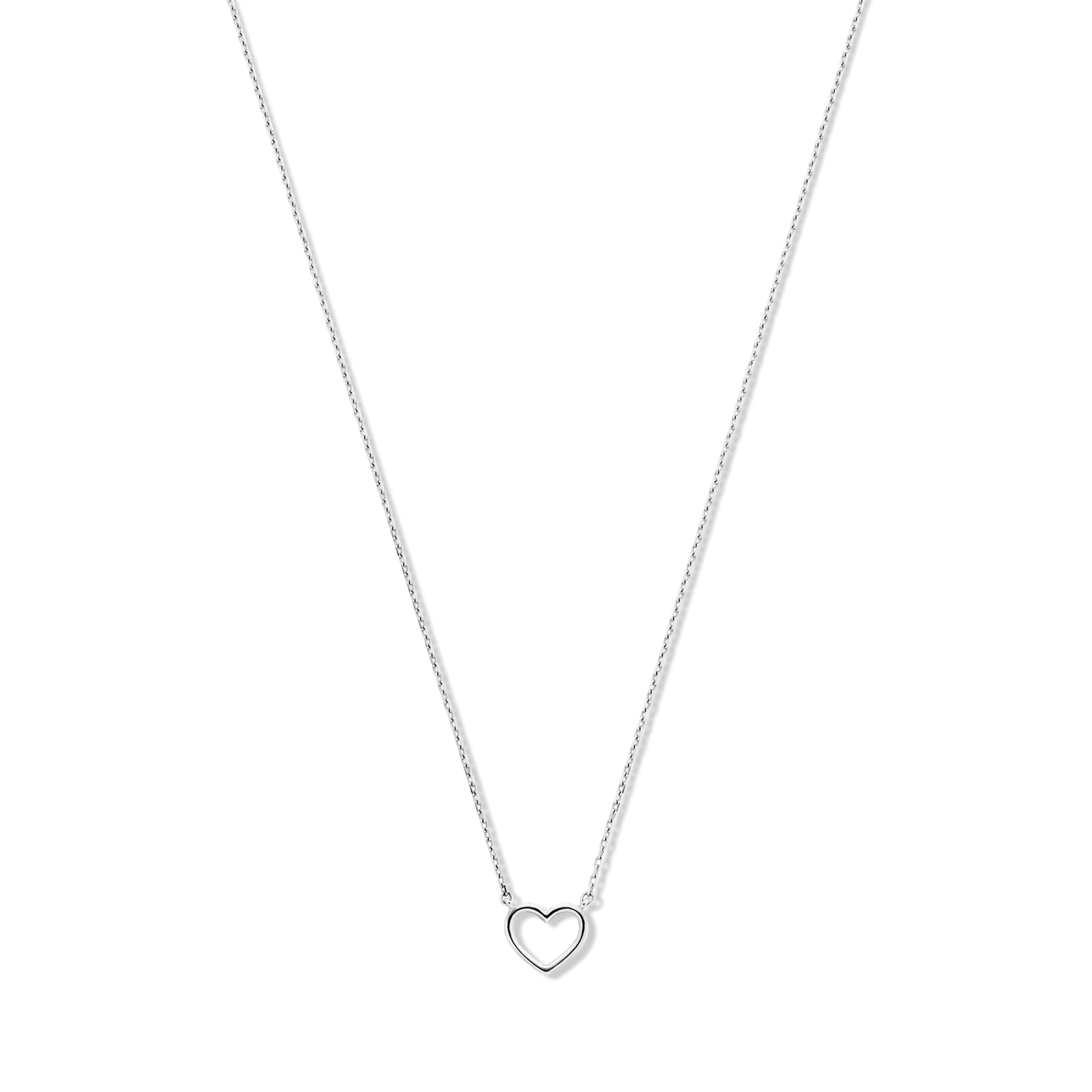 Isabel Bernard Saint Germain Amore 14 Carat White Golden Necklace IB340076