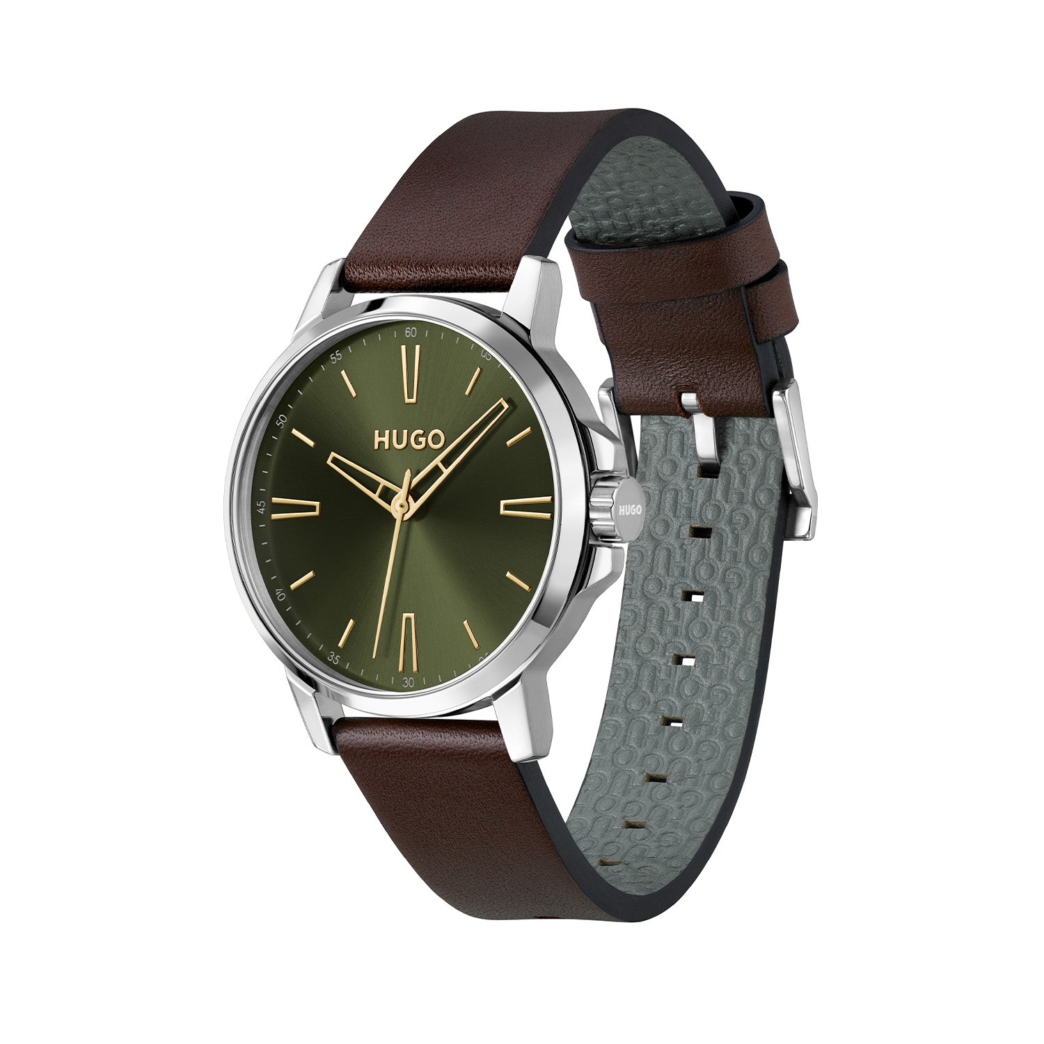 Hugo Boss #SMOOTH Silver Men's Watch HU1530418