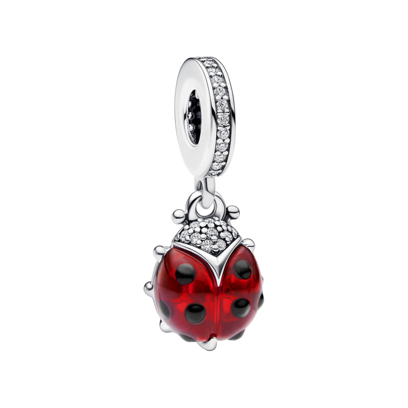 Pandora Moments 925 Sterling Silver Ladybug Charm 792571C01-zoom-