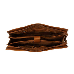 The Chesterfield Brand Fidenza Cognac Laptop Bag C38.020631