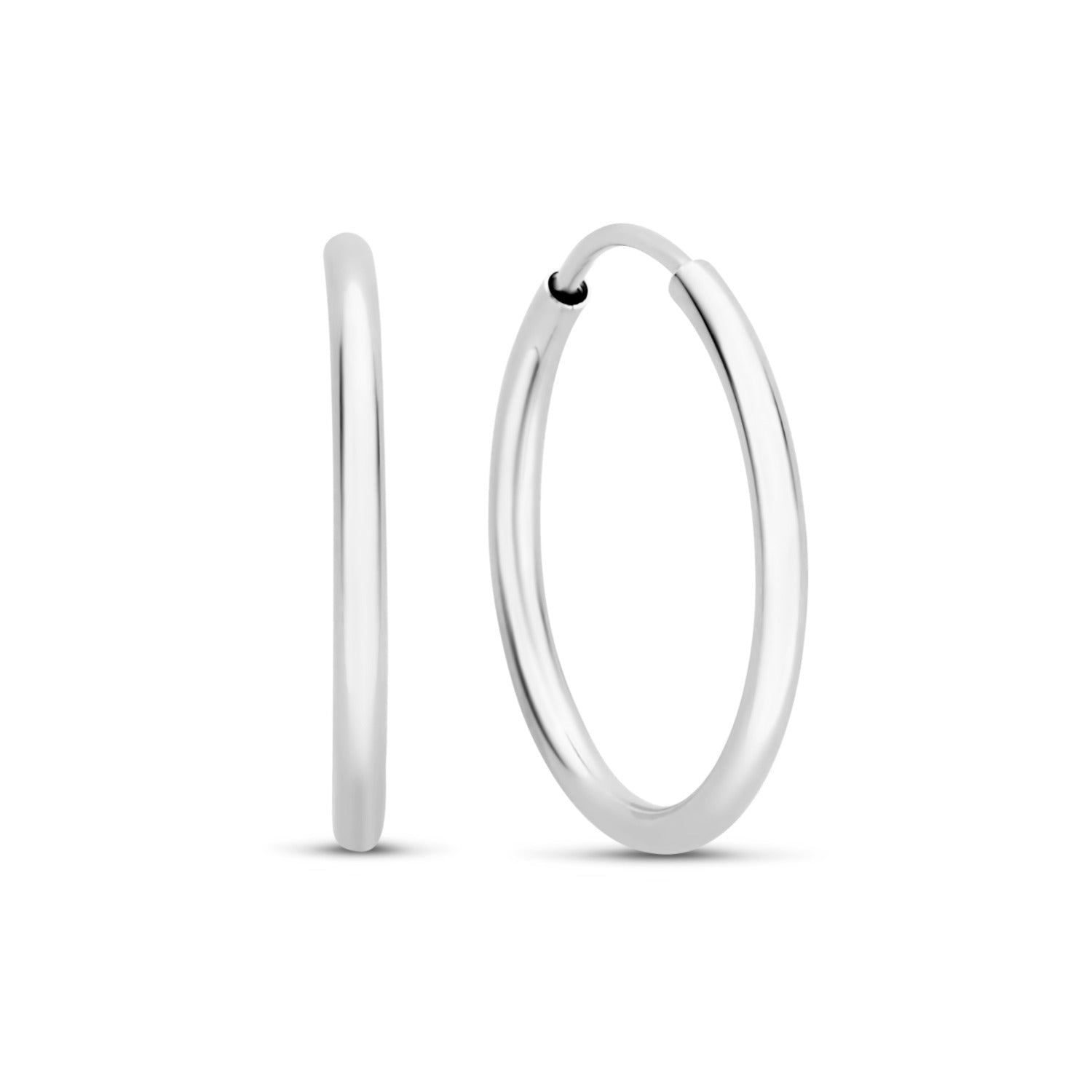 Isabel Bernard Cadeau d'Isabel 14 Carat Whitegold Earrings set IB90076