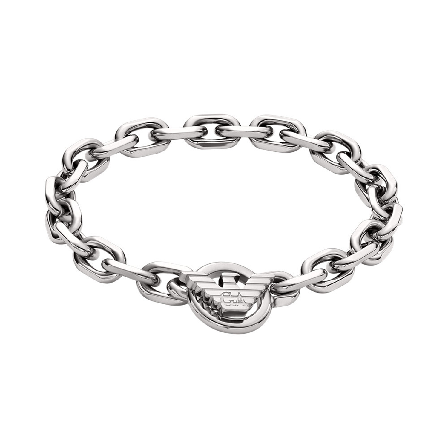 Emporio Armani Silver Stainless Steel Bracelet EGS3236040