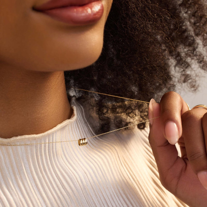 Beloro Jewels Della Spiga Emilia 9 Karaat Ketting BO340023-zoom-