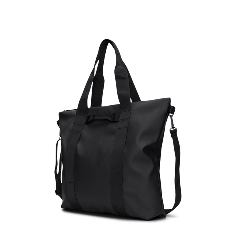 Rains Black Tote Bag R14150-01-zoom-