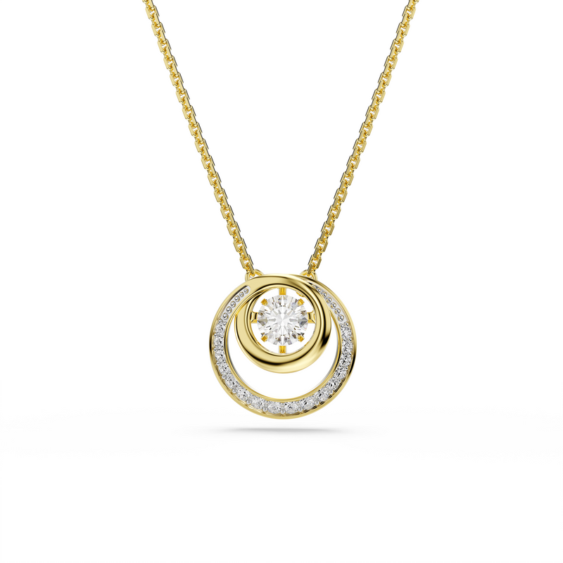 Swarovski Hyperbola Gold Plated Necklace 5738248-zoom-