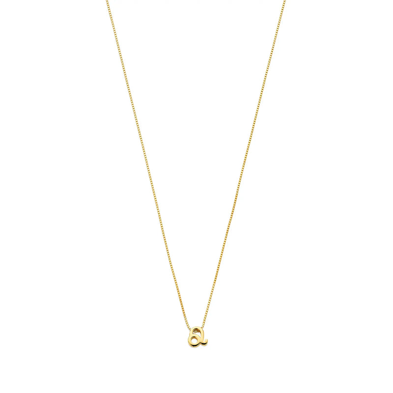 Isabel Bernard Étoiles d’Or Leo 14 Carat Gold Venetian Necklace With Horoscope IB340182-zoom-