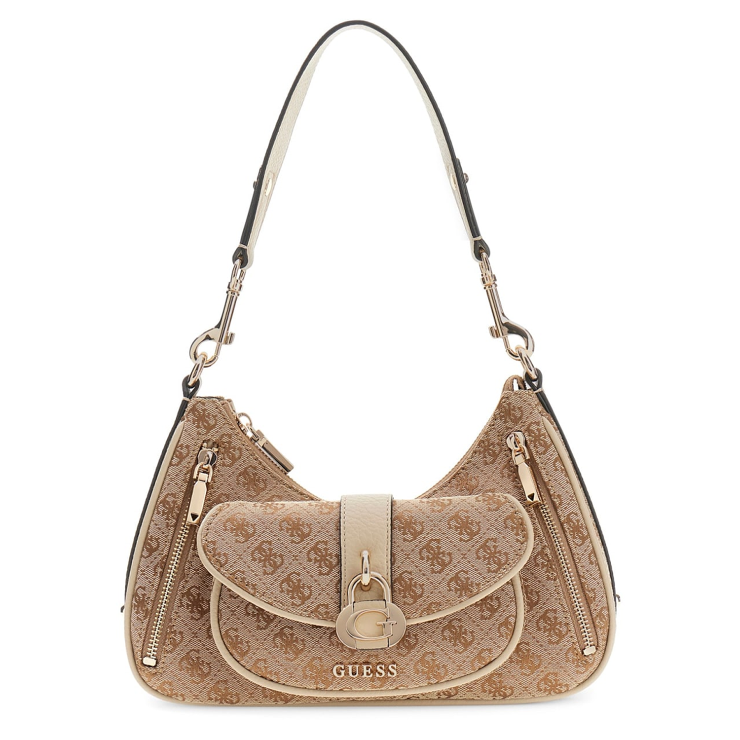 Guess Jessa Latte Logo Shoulder Bag HWJG83-62180-LTL