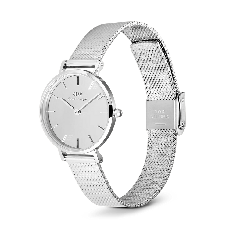Daniel Wellington Petite&Quadro Mini Reflection Silver Women's Watch DW00100796-zoom-