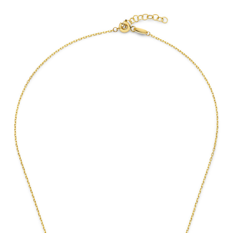 Beloro Jewels Monte Napoleone Stella 9 Karaat Ketting BO340029-zoom-