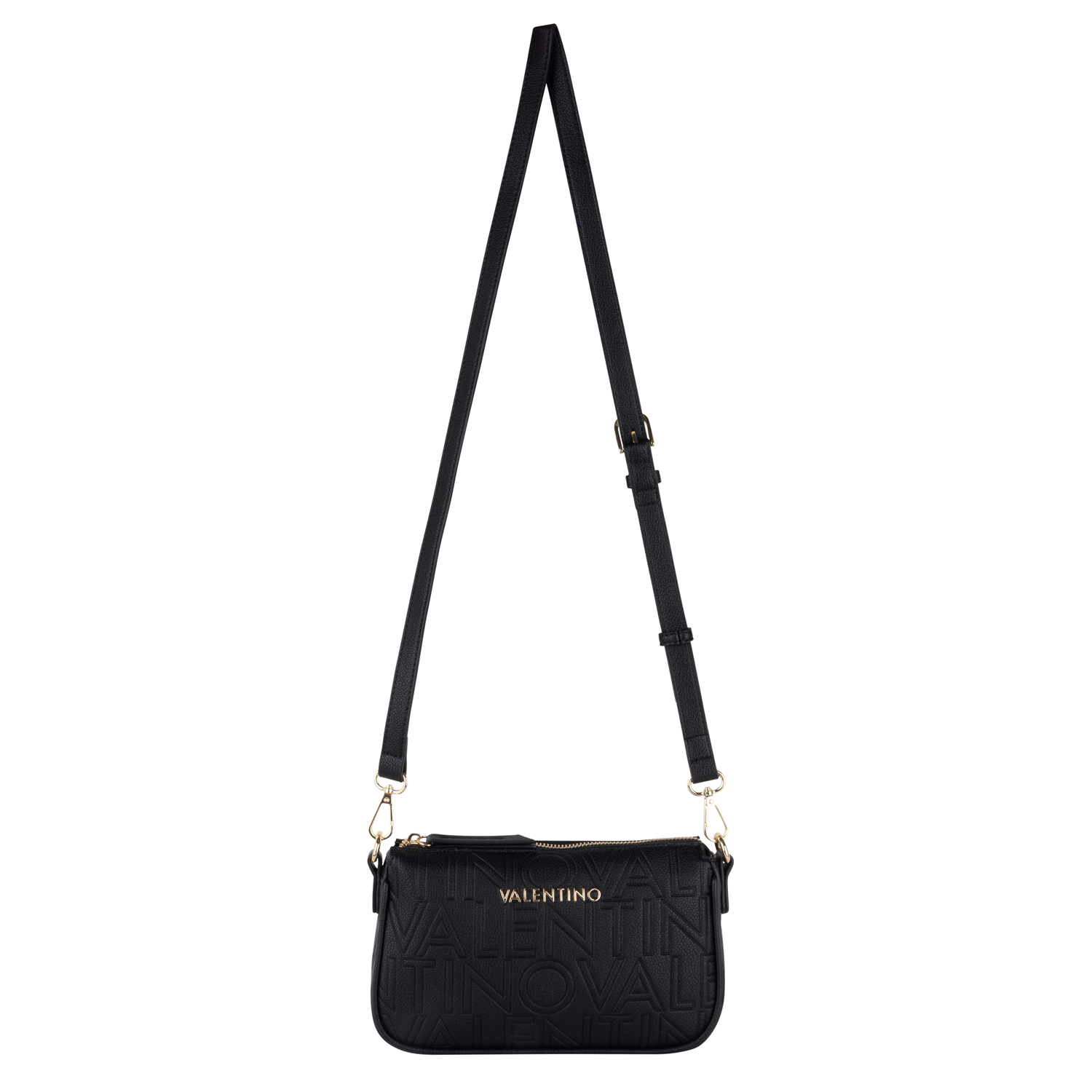 Valentino Bags Pansy Black Crossbody bag VBS8PG42NERO