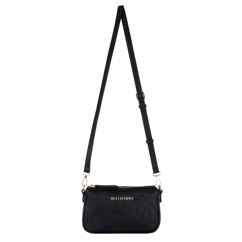 Valentino Bags Pansy Black Crossbody bag VBS8PG42NERO-zoom-