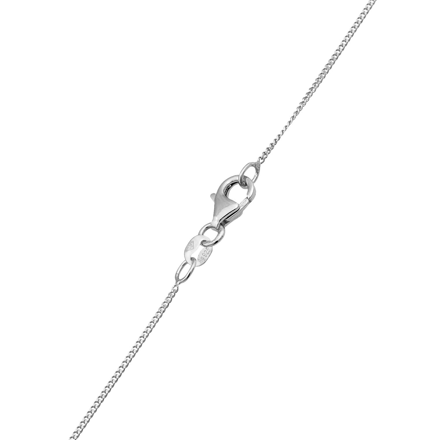 Elli 925 Sterling Silver Necklace with Diamond (0.052 ct) 2004-BF-0008243-001