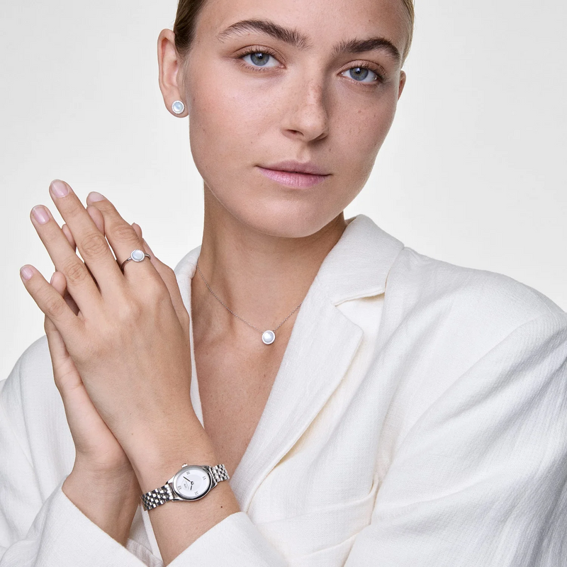 Daniel Wellington Audrey Mother of pearl Oorbellen DW00401417-zoom-