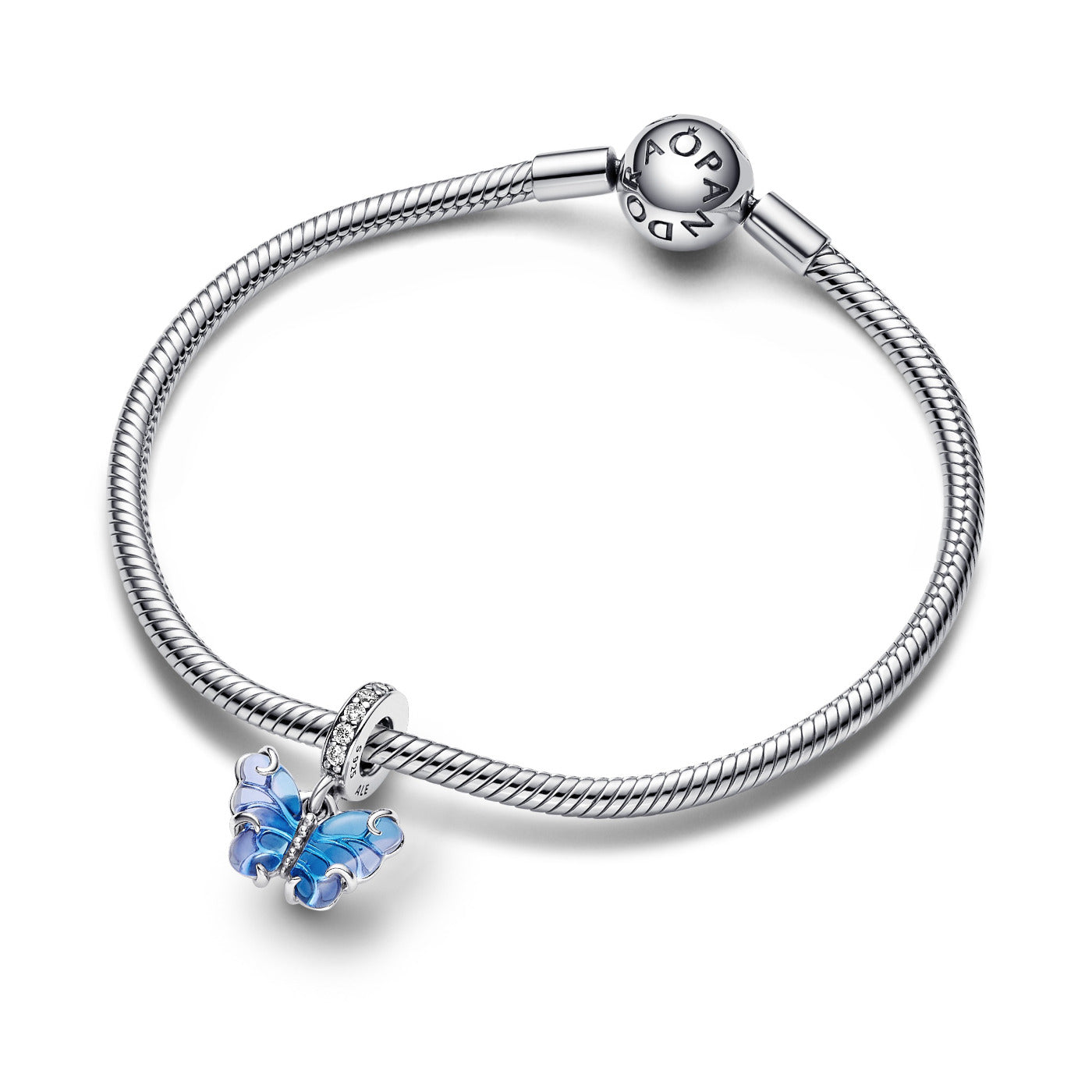 Pandora Moments 925 Sterling Silver Butterfly Charm 792698C01