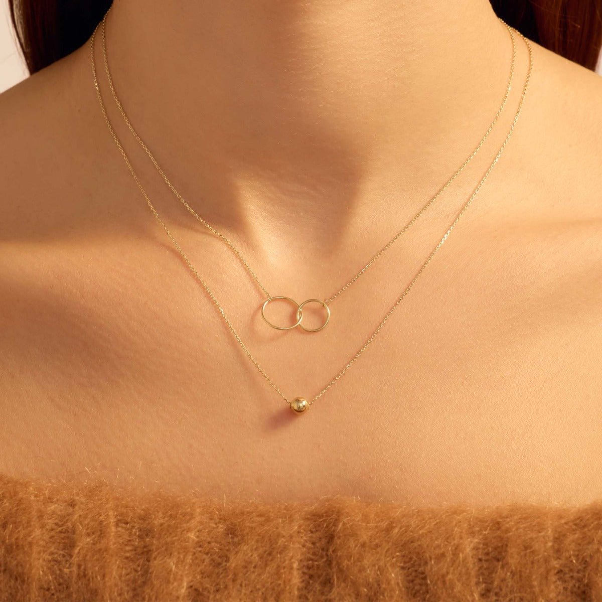 Beloro Jewels La Rinascente Assane 9 Karat Gold Necklace BO340045