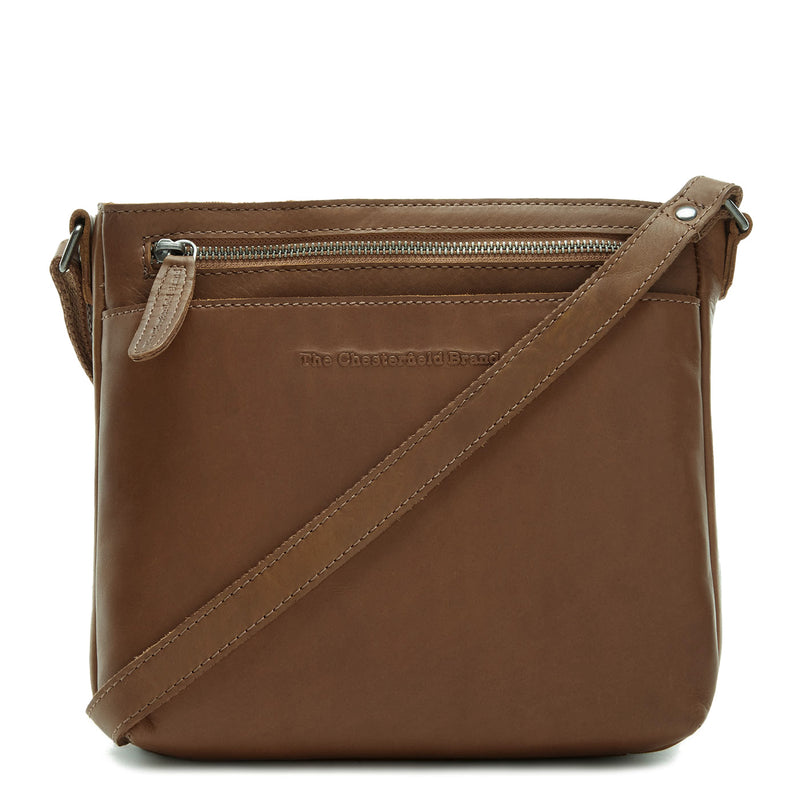 The Chesterfield Brand Mumbai Cognac Leather Shoulder Bag C48.117231-zoom-