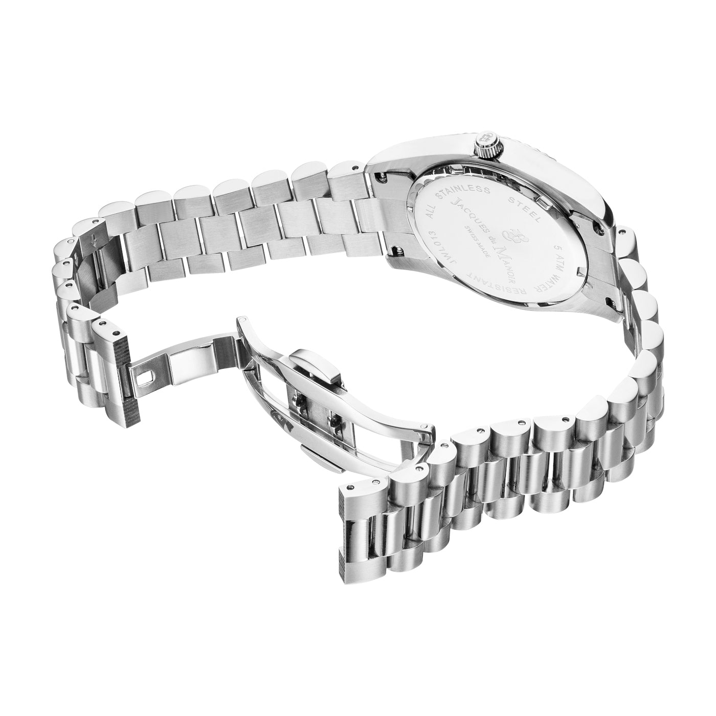 Jacques du Manoir Inspiration Prestige Silver Watch JWL01307