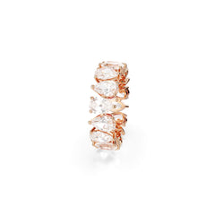 Swarovski Re Matrix Rose Gold Coloured Ring 5690094
