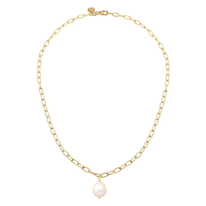 Elli 925 Sterling Silver Pearl Necklace with Pearl 2004-BF-0007727-001-zoom-