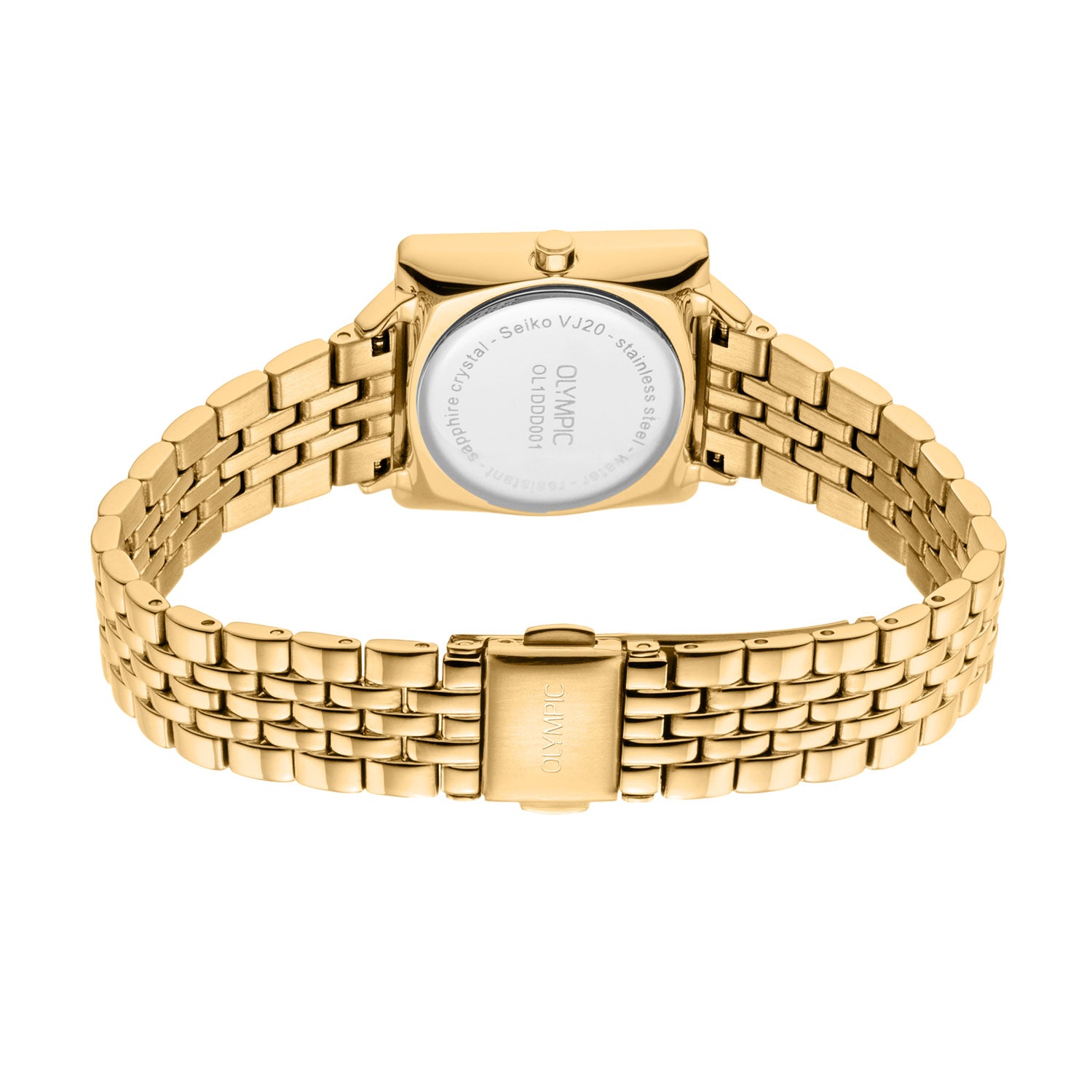 Olympic Gold and Cream Women's Watch OL1DDD001