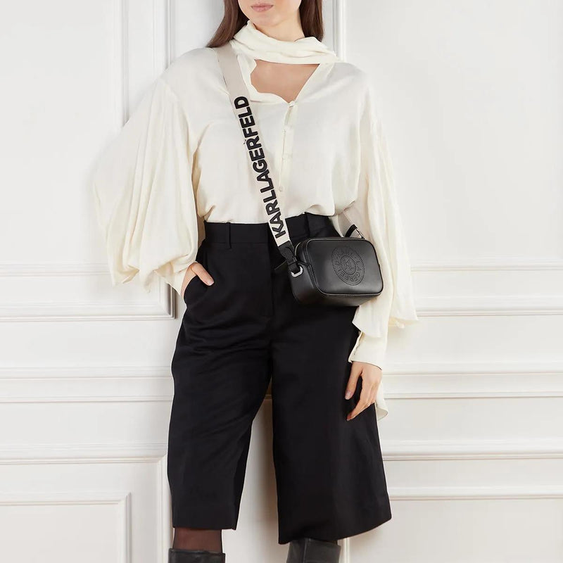 Karl Lagerfeld Black Crossbody Bag 2001-A0491511-zoom-