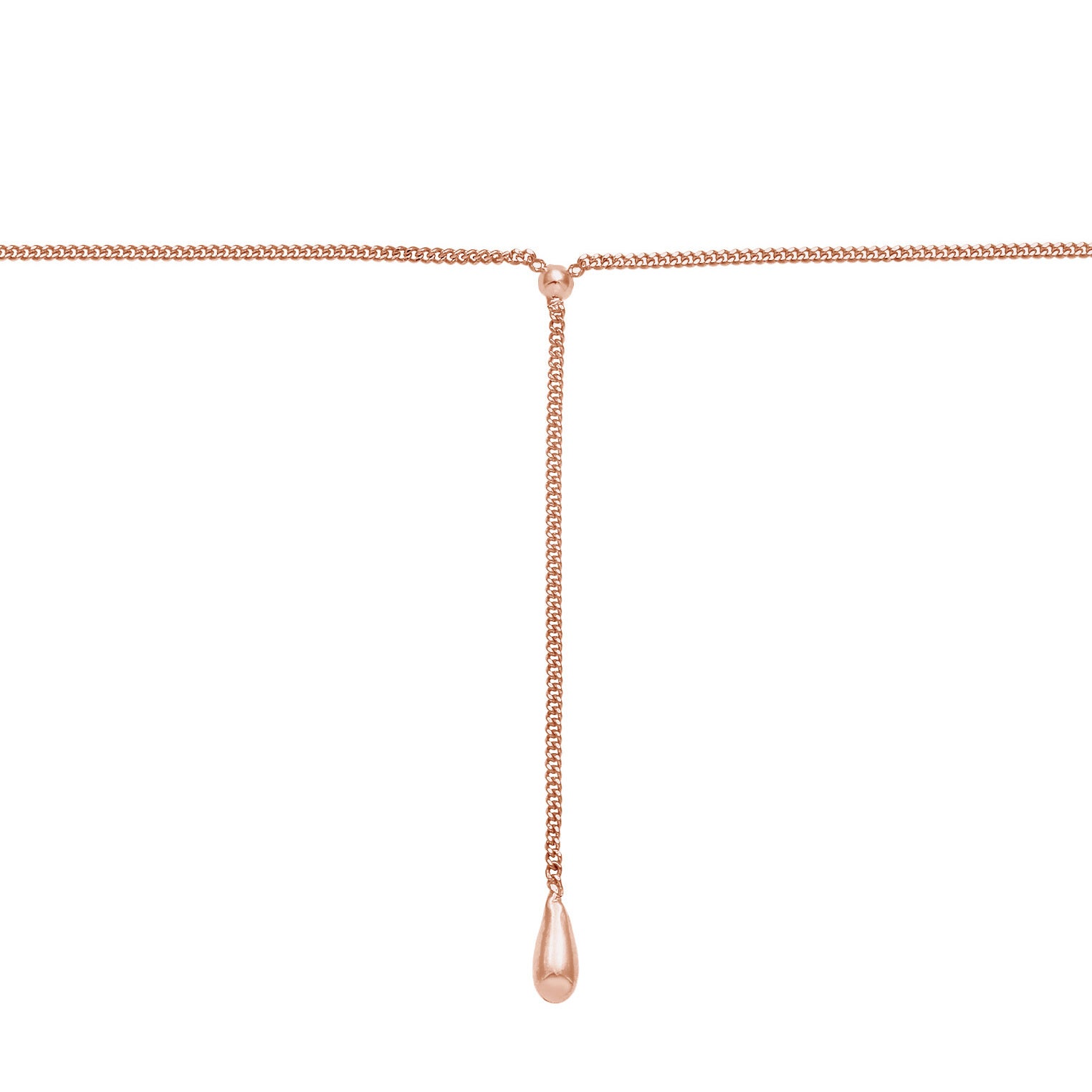 Elli 925 Sterling Silver Y Chain Choker 2004-BF-0007806-001