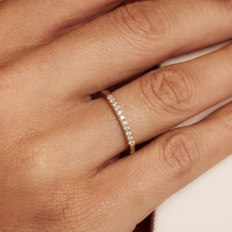 Isabel Bernard De La Paix Indy Ring met Diamanten 0.05 Karaat IBD330051-50-zoom-